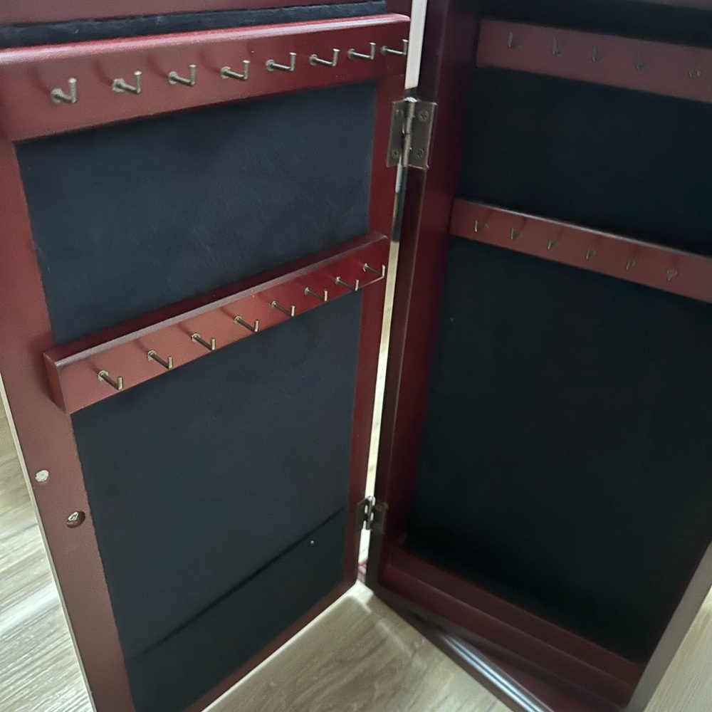 Jewelry box 2 side mirror